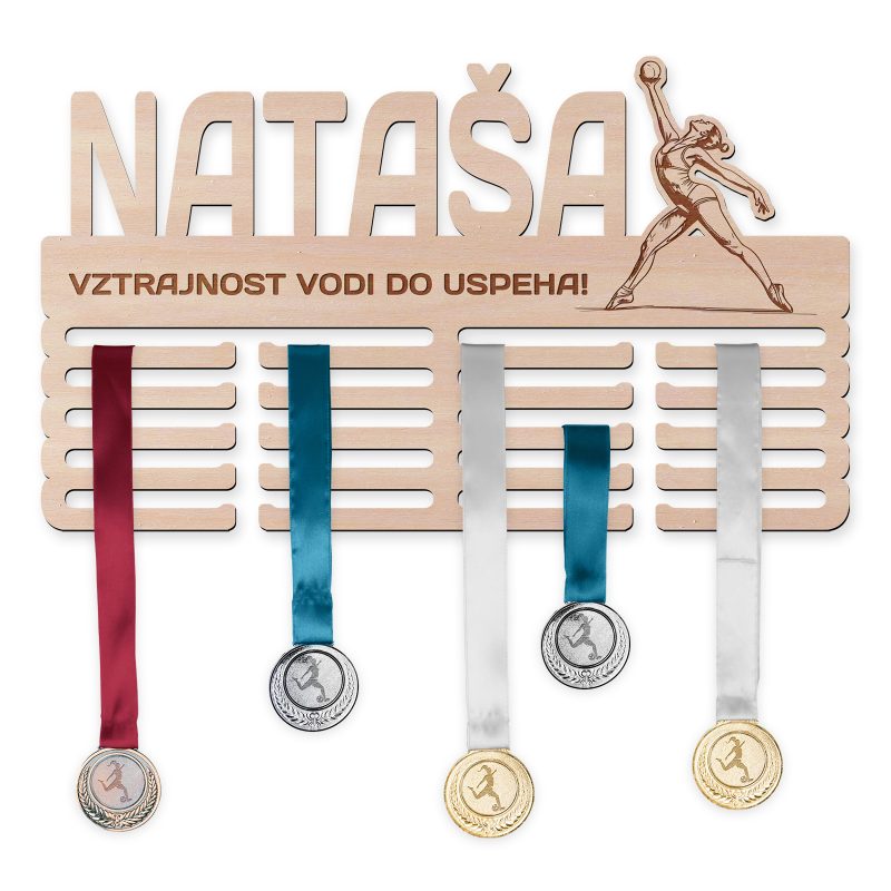 Obesalnik za medalje - Ritmična gimnastika