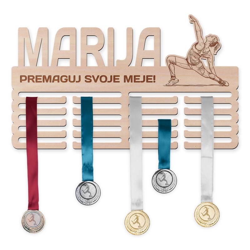 Obesalnik za medalje - Aerobica