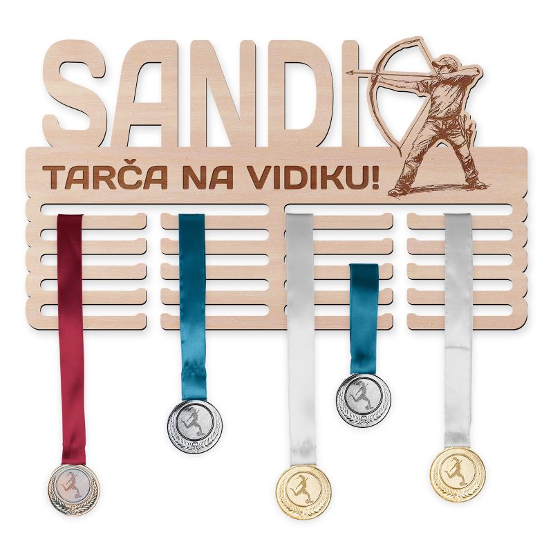 Obesalnik za medalje - Lokostrelstvo, Moški