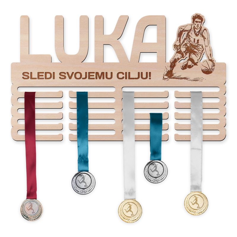Obesalnik za medalje - Košarka, Moški