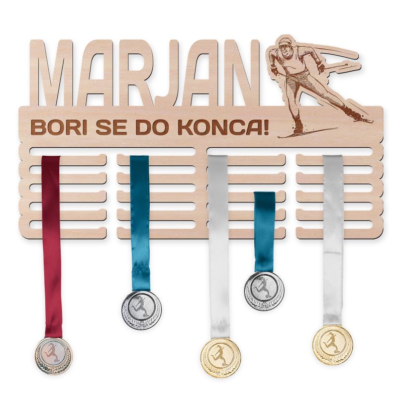 Obesalnik za medalje - Alpsko smučanje di fondo, Moški