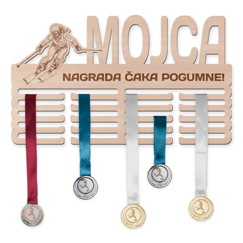 Obesalnik za medalje - Alpsko smučanje, Ženska