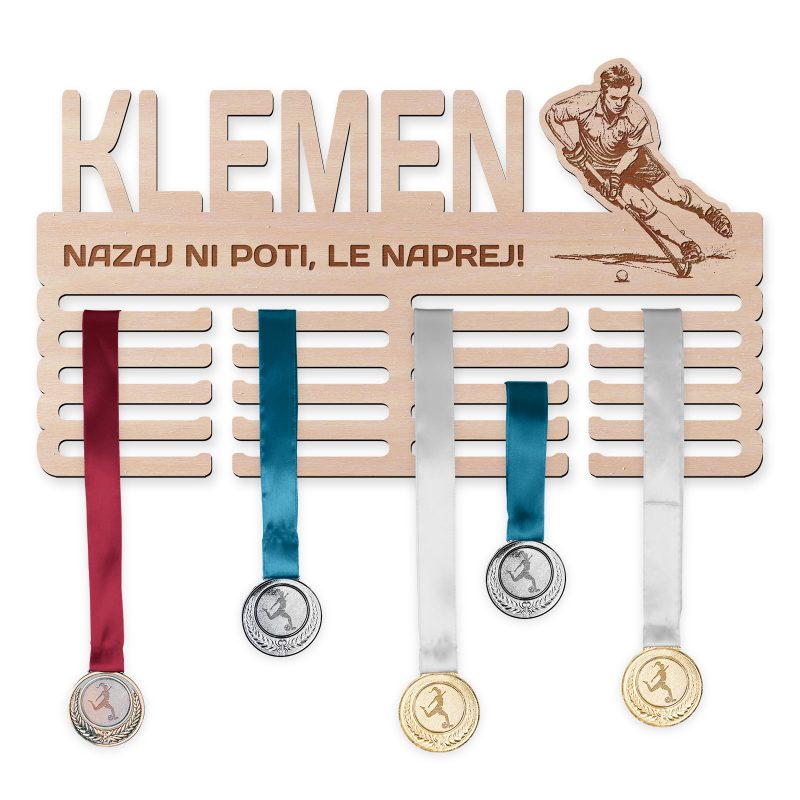 Obesalnik za medalje - Hokej na travi, Moški