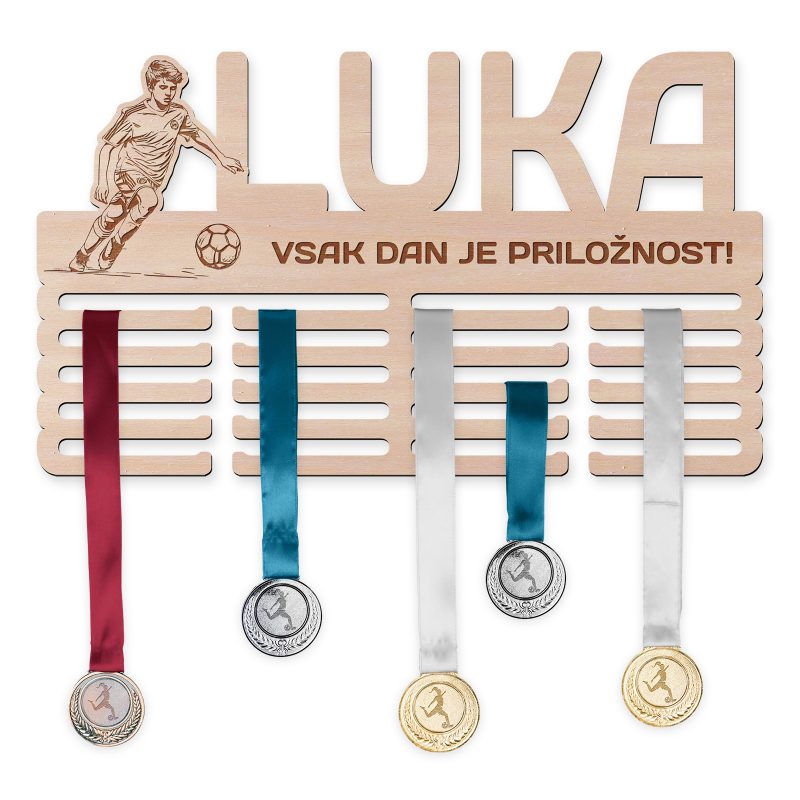 Obesalnik za medalje - Nogomet, Fant
