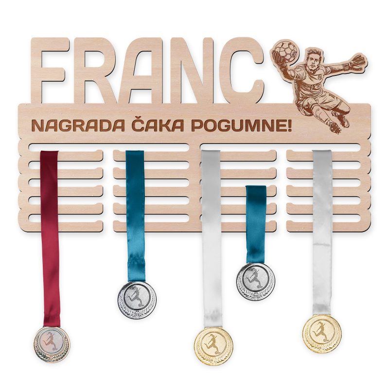 Obesalnik za medalje - Nogomet, Moški - Portiere
