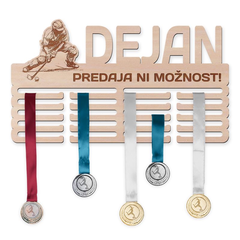 Obesalnik za medalje - Hokej na rolerjih, Moški