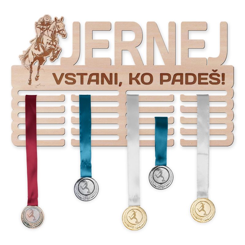 Obesalnik za medalje - Konjeništvo, Moški