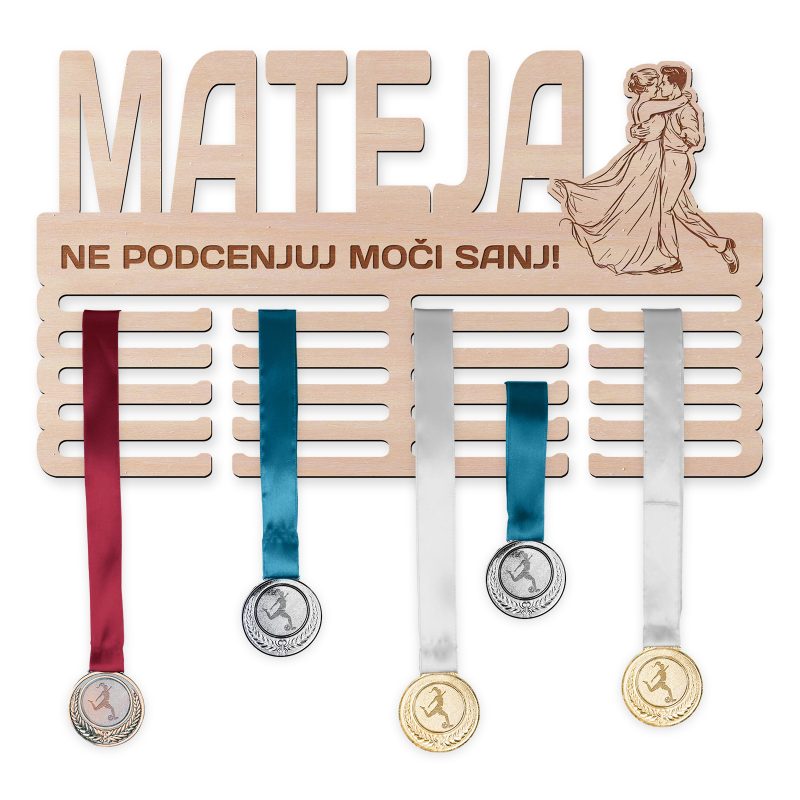 Obesalnik za medalje - Ples v paru