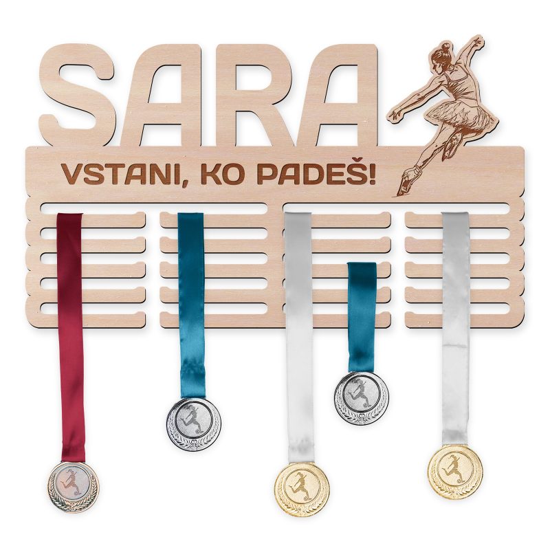 Obesalnik za medalje - Pattinaggio artistico, Ženska