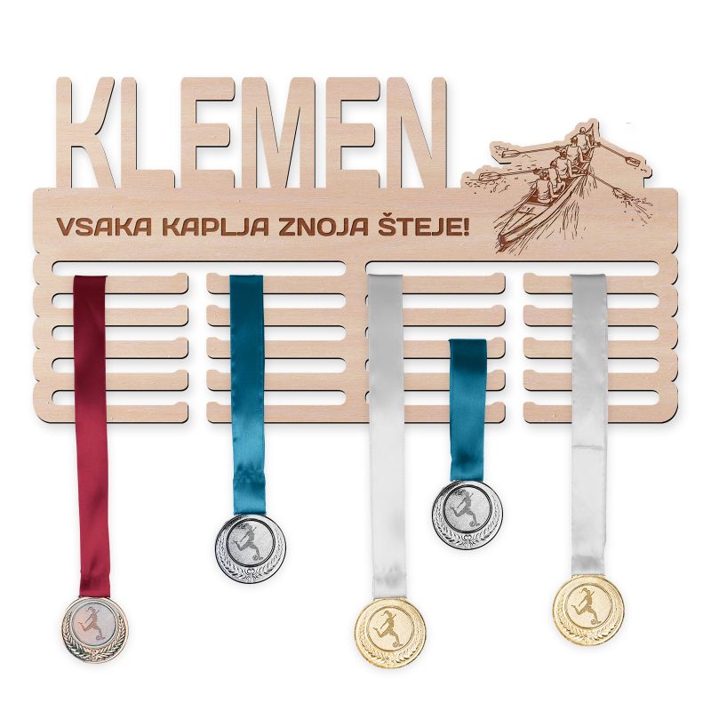 Obesalnik za medalje - Zmajevski čolni