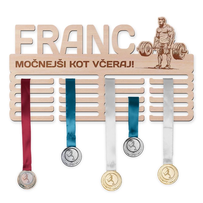 Obesalnik za medalje - Power-Triatlon, Moški