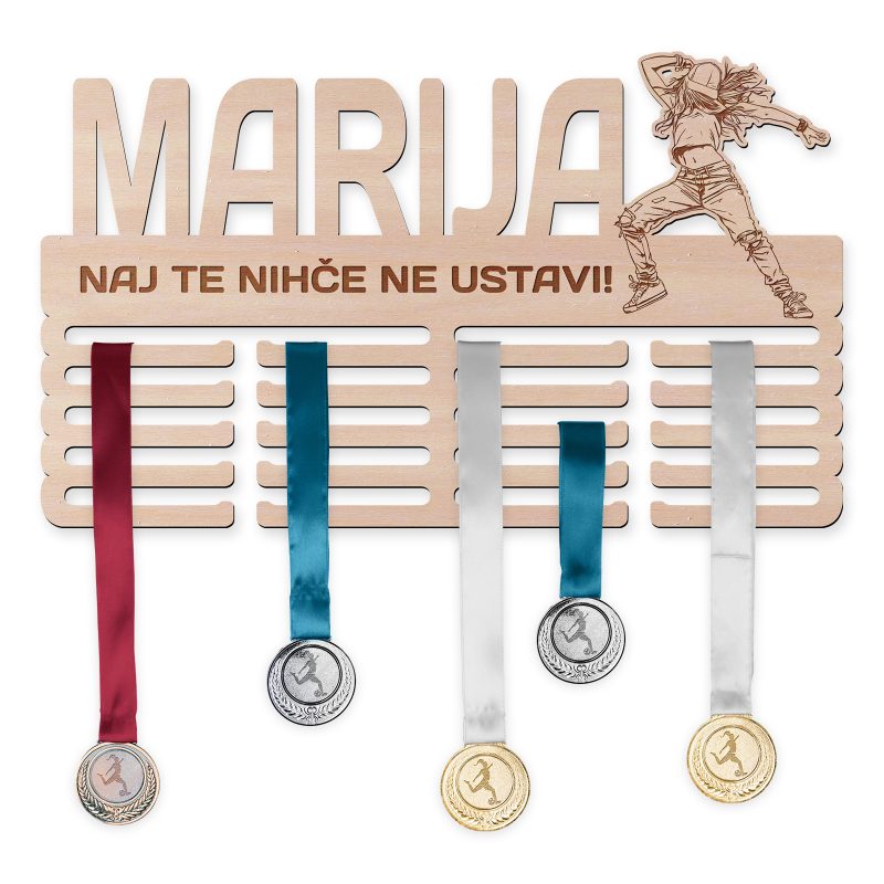 Obesalnik za medalje - Street Dance
